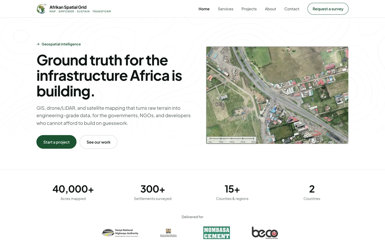 Afrikan Spatial Grid