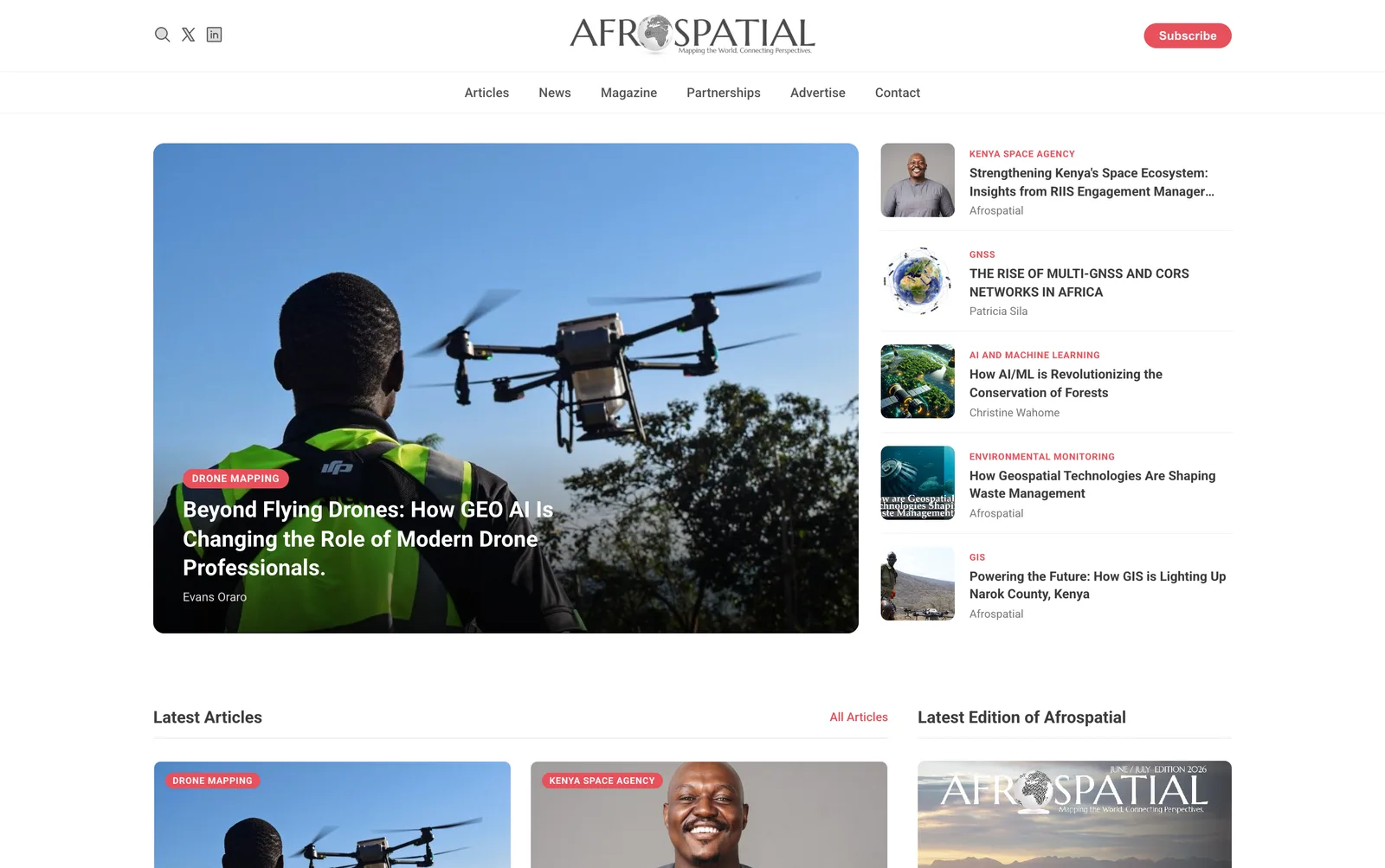 Afrospatial Magazine