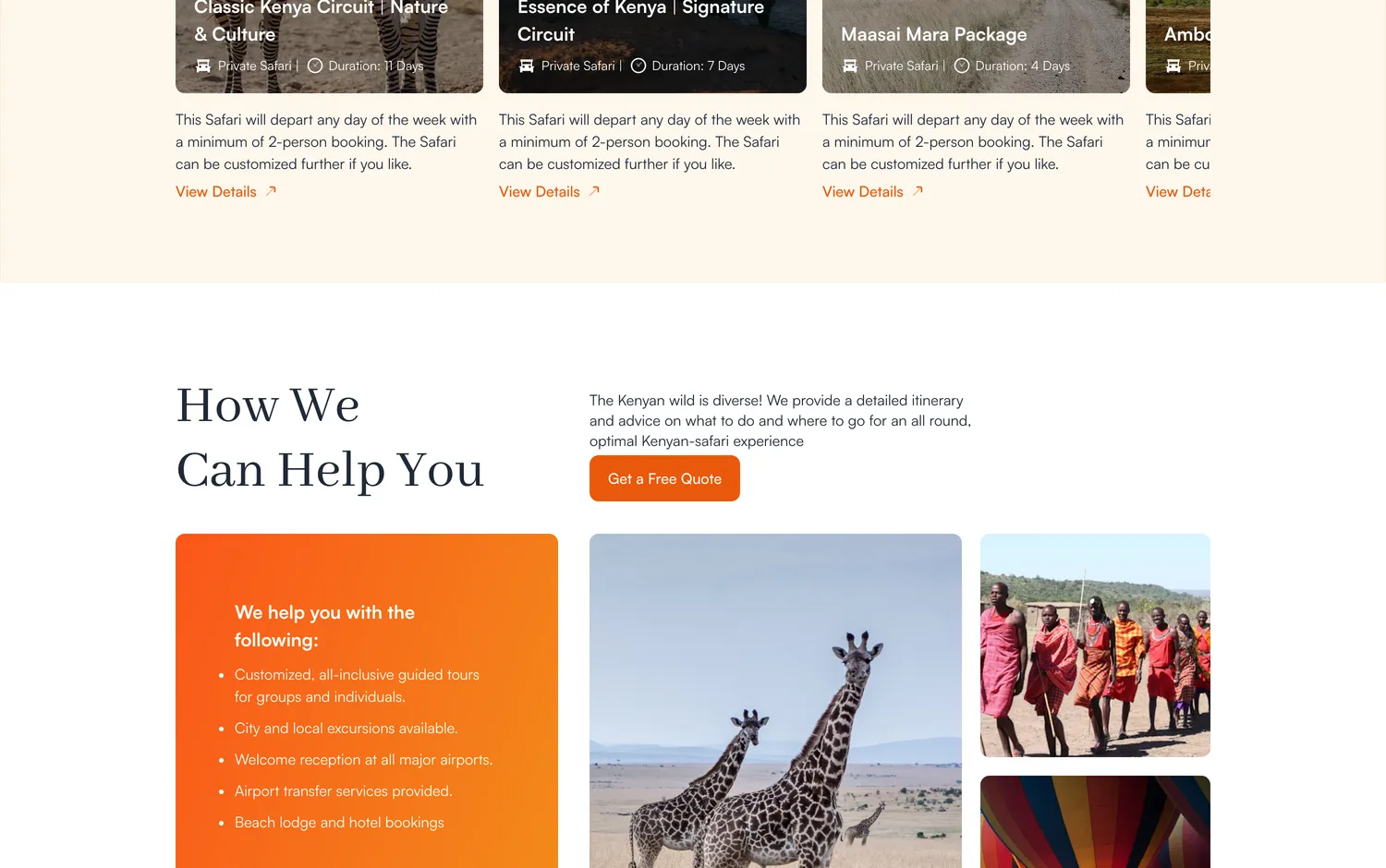 How we can help you