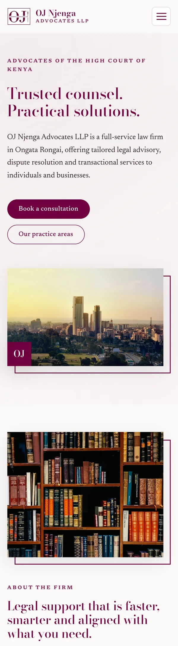 OJ Njenga Advocates LLP — mobile
