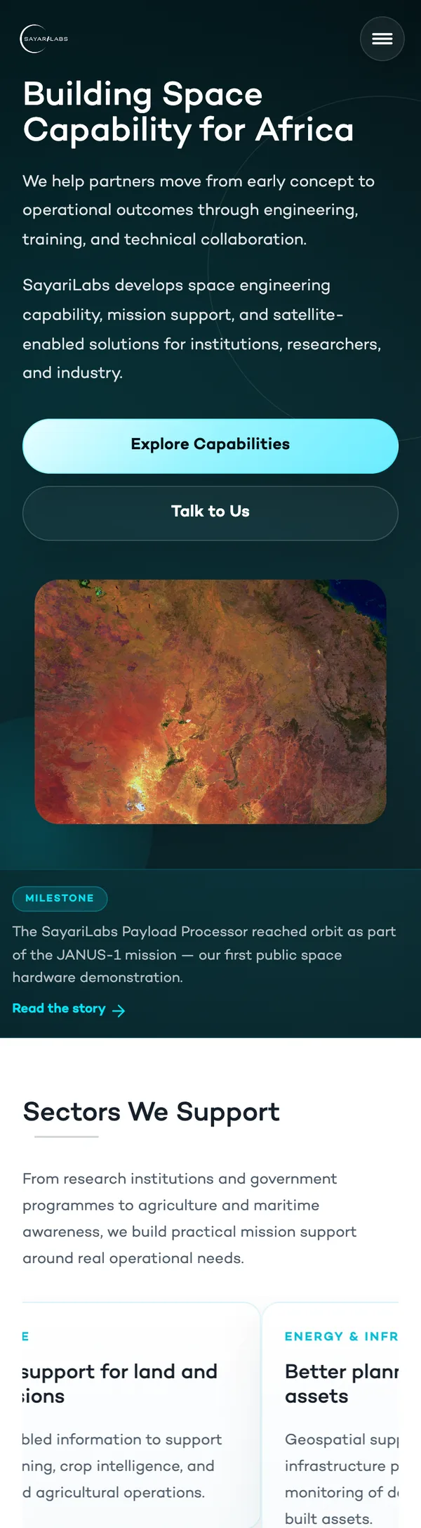 SayariLabs — mobile