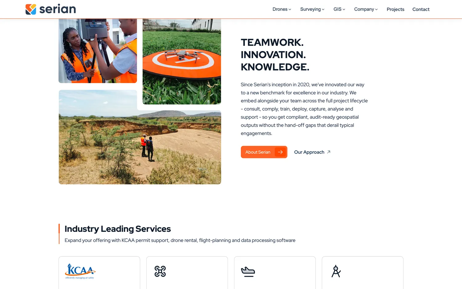 Teamwork, innovation, knowledge
