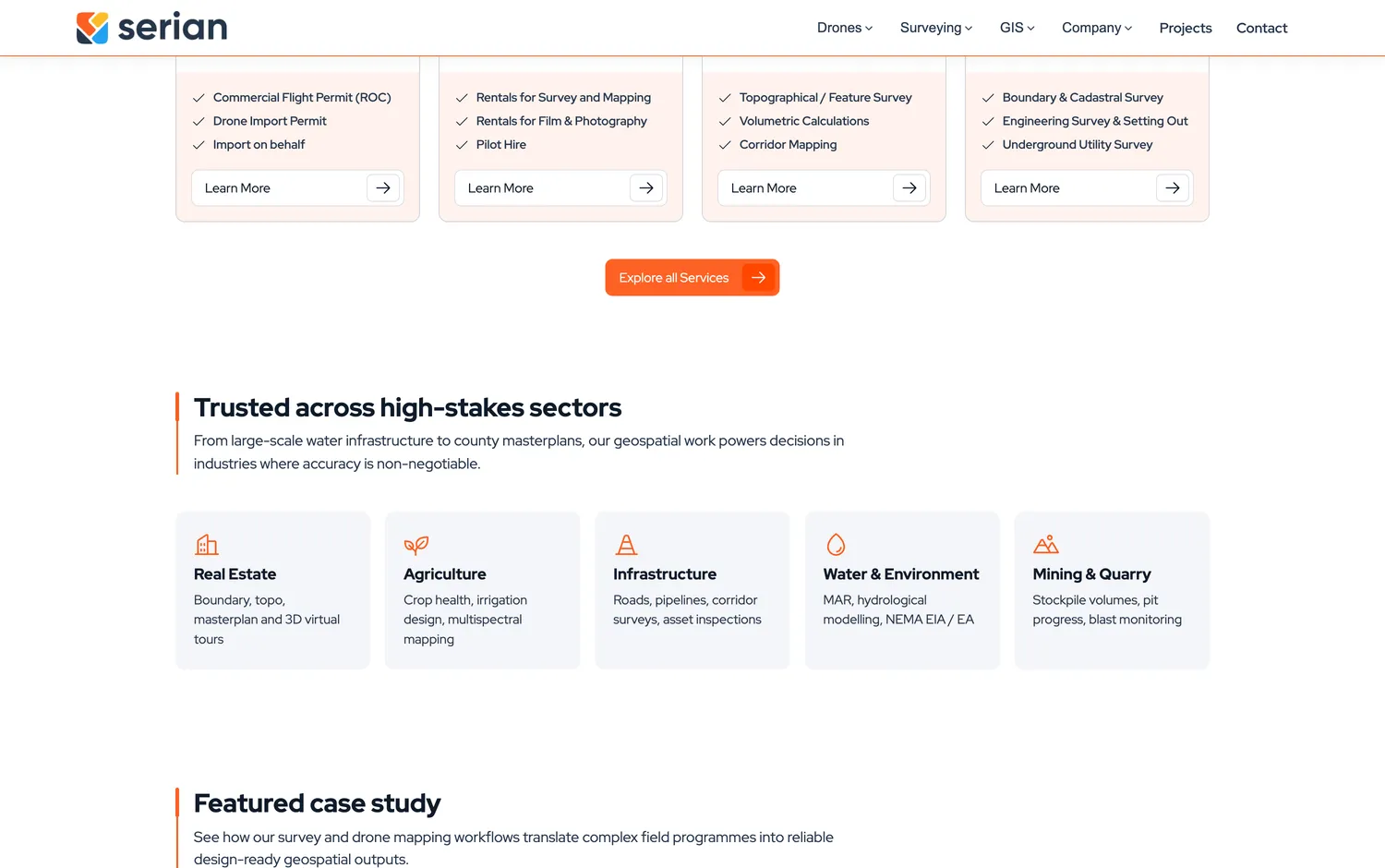 Trusted across high-stakes sectors, with a featured case study